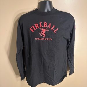 Awesome Long Sleeve Fireball Cinnamon Whisky Shirt
